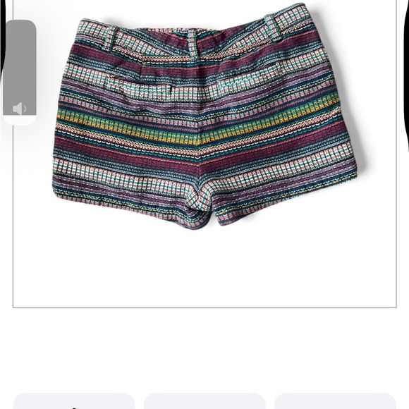 GAP Multicolor Striped Women's Shorts - Picture 4 of 8